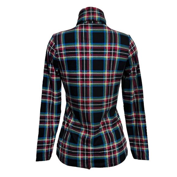 Denim & Co. Printed Perfect Jersey Turtle Neck Top - Picture 4 of 5